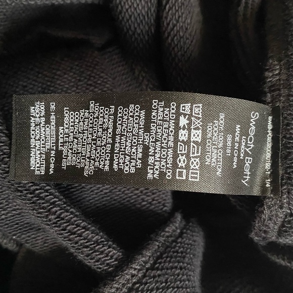 NEW Sweaty Betty Essentials Relaxed Fit Black Joggers XXL - Picture 7 of 13